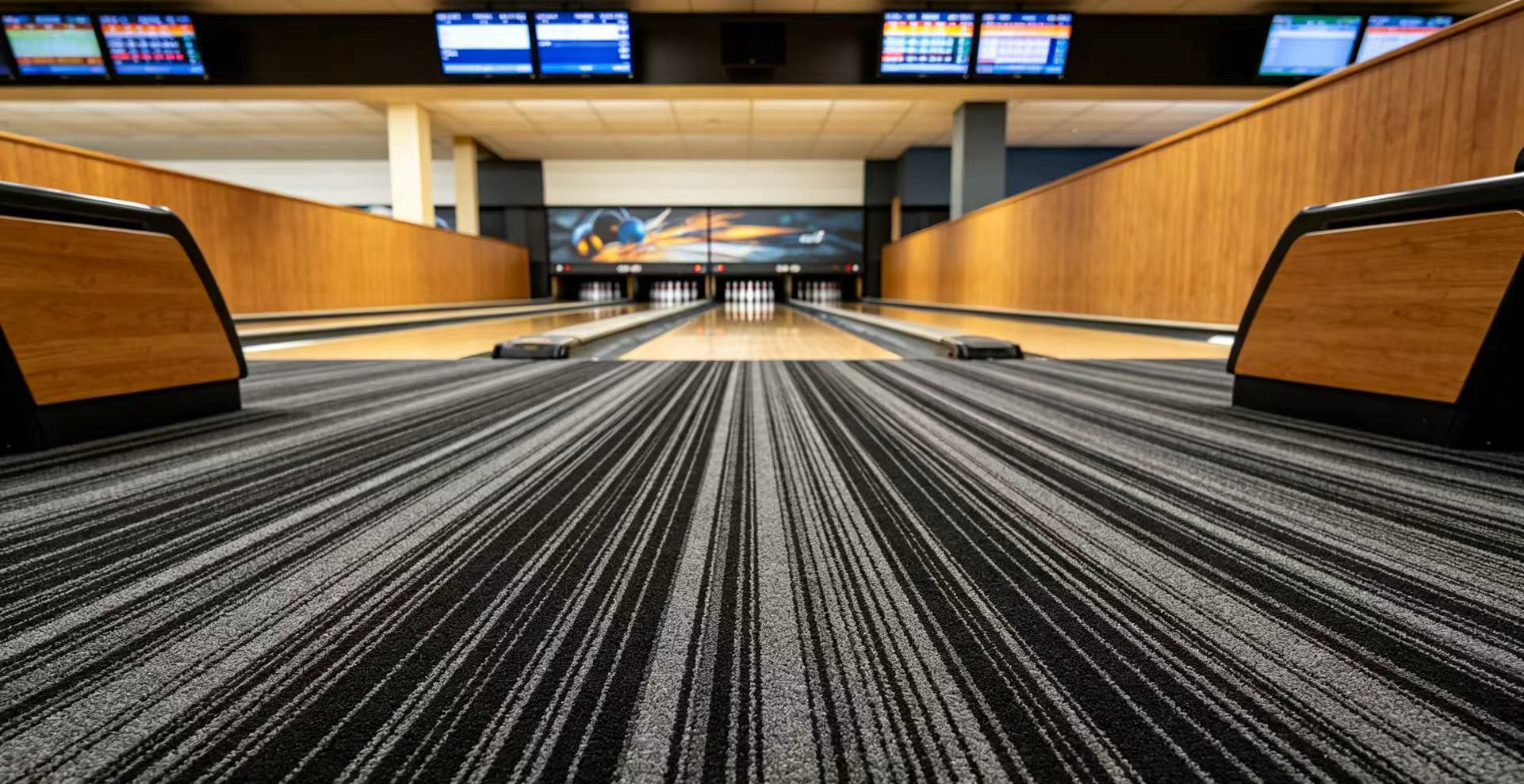 Bowling alley carpet